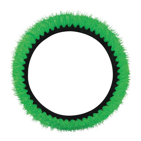 Oreck Commercial Orbiter All-Surface Brush, 12" dia, Green 237057